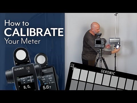 Calibrating your Sekonic Light Meter