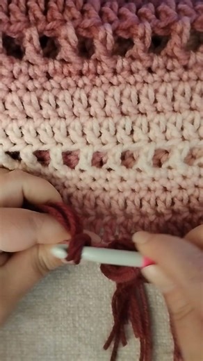 How to add fringe to a crochet project