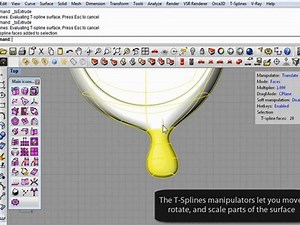 Modeling a coaster in T-Splines for Rhino 3d