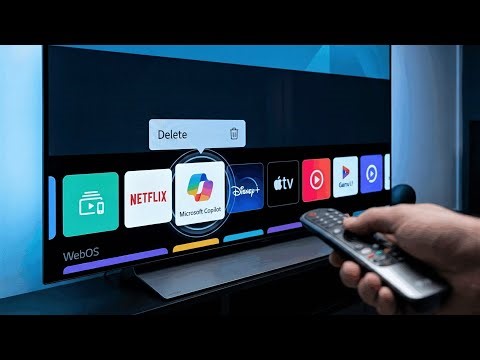 WebOS update quietly added Microsoft Copilot directly to LG smart TV — Can You Remove It?!