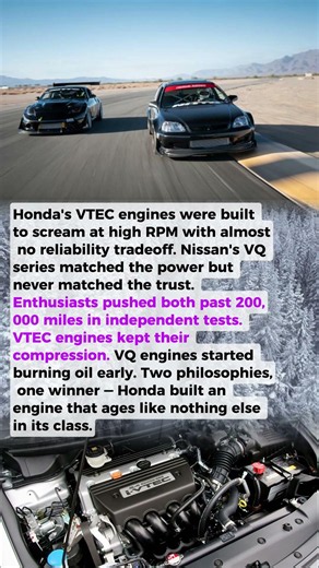 Honda's VTEC Beat Nissan's VQ in the One Race That Mattered