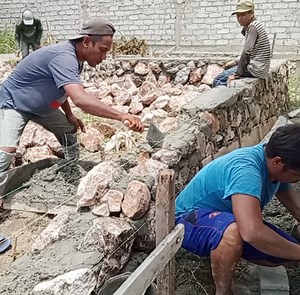 333K views · 2K reactions | How to build stone foundation of a house | Andris Brick Art | Facebook