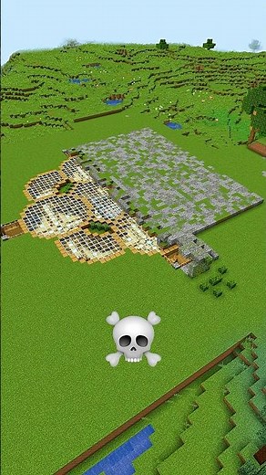 Minecraft Secret Base Build Battle - Noob vs Pro vs Hacker vs God #shorts #minecraft