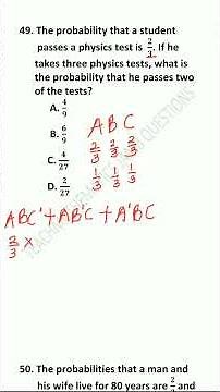 How to master this tricky probability jamb questions.