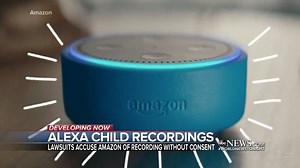 ALEXA CHILD RECORDINGS: Amazon is facing new lawsuits over its wildly popular “Alexa” device, with some parents claiming the company is listening to children without permission and storing the information. Adrienne Bankert reports. https://abcn.ws/2zD0xzI | ABC World News Tonight with David Muir