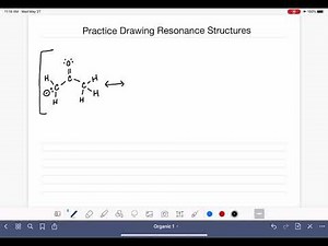 15: Practice drawing resonance structures