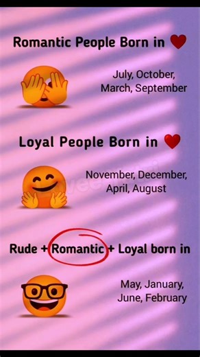 "What Does Your Birth Month Reveal?" 🤔👀 Are you Romantic, Loyal, or... Rude? 😂🔥#BirthMonthSecrets