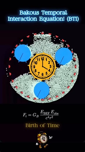 Ronny Bakous on Instagram: "🔭 This presentation highlights the continuity between energetic density, temporal flow, and observational emergence, transforming abstract theory into visual language. Midway through the reel, the interplay of light and structure evokes the internal mechanics driving time-force interactions. The sequence reinforces the principle that interaction is not imposed on the field but arises from it as an intrinsic behavior. As the imagery slows, the viewer is given space to