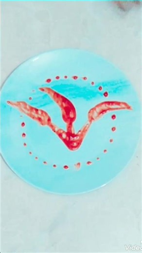 Restaurant style plate decoration #tasbih #art #decoration #vairalvideo