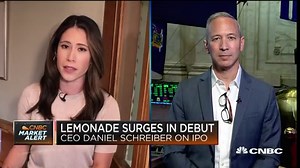 Lemonade CEO Daniel Schreiber on the company's IPO
