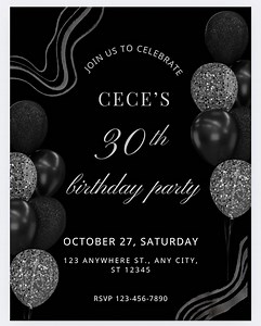 Bling Bling Birthday Invitation - Etsy