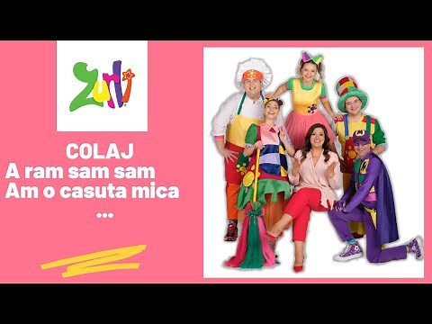 Gașca Zurli: Am o căsuță mică, A ram sam sam ... I Colaj video cantece pentru copii