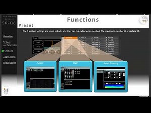 TOA Canada - SR-D8 Line Arrays, Features and Benefits & Application Utilization
