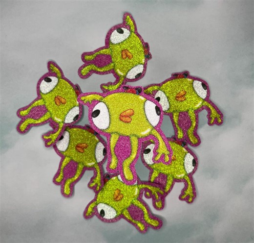 Peak Bing Bong Sticker | Glitter Sticker - Etsy