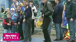 Ready for a trip down memory lane? Princess Diana and Prince Harry's water slide ride is guaranteed to put a smile on your face ... | Royals Monthly