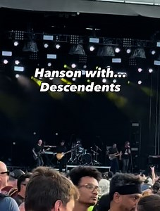 59K views · 1.8K reactions | Hanson just brought out Descendents guitarist Stephen Egerton for a Descendents song at Riot Fest… yes, really. | BrooklynVegan | Facebook