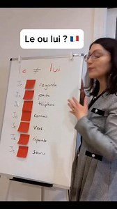 141K views · 4.9K reactions |  LE ou LUI en français ? #learnfrenchwithtania #frenchclass #frenchlesson #speakfrench #frenchteacher #french #frenchonline #FrenchClasses | Apprendre le français en s'amusant | Facebook