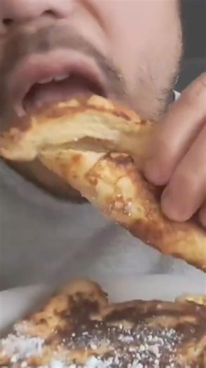 ASMR French Toast eating sounds #asmr #asmrtiktoks #asmrtriggers