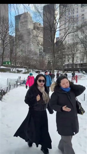 NYC Snow Day ❄️ Walking Through Central Park