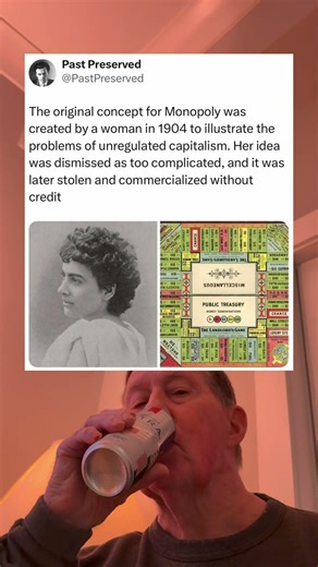 The Original Concept For Monopoly Was To Illustrate The Problems of Unregulated Capitalism.