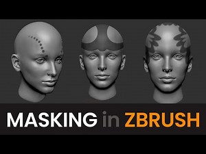 Masking in ZBrush - Digital Sculpting Basics