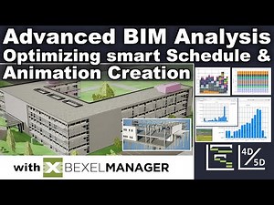 BIM Animation, Optimizing Smart Schedule - Advanced BIM Analysis with BEXEL Manager