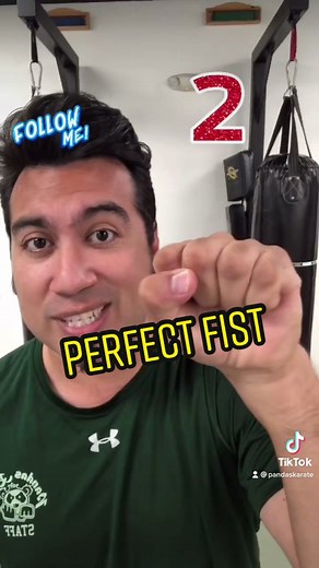 How To Make A Fist 🥊 #punchingtips #punchtiktok #karatepunch