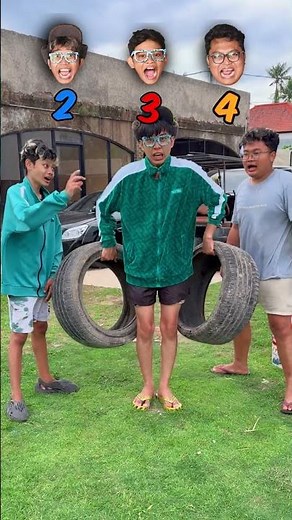 angkat dua ban mobil