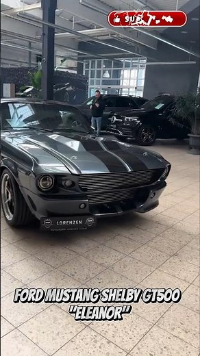 Unleashing the Legend: The 1967 Ford Mustang Shelby GT500 "Eleanor"