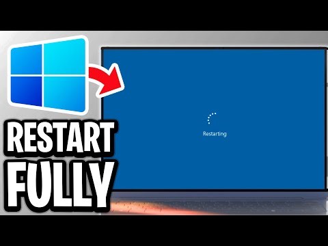 How To Restart Laptop Fully - Full Guide