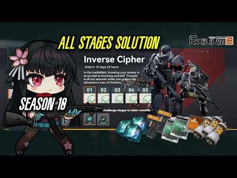 【GFL2】Inverse Cipher SEASON 10 ALL Puzzles Solutions! - Girls Frontline 2: Exilium