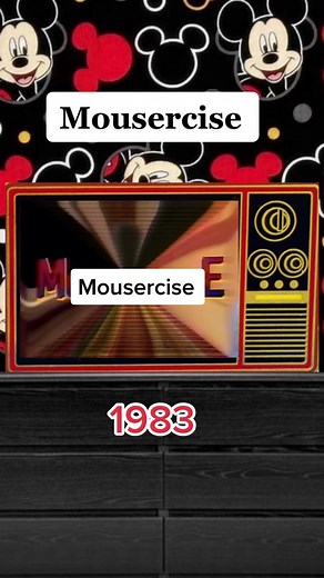 Did you Mousercise? #mousercise #mickeymouse #disney #80s #arobics