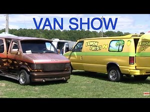 Van Show at Buckeye Van Association's Return to Cortland.