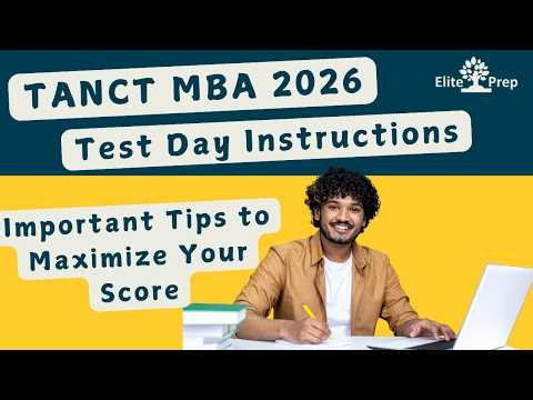 TANCET 2026 Exam Day Instructions | Important tips to handle Scantron Sheet & tips to maximize Score