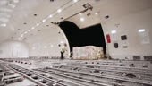Time Lapse, Loading cargo inside airplane cargo hold