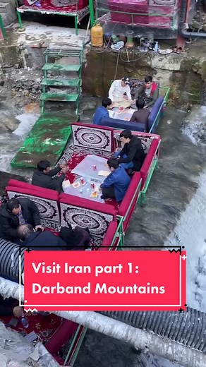 Exploring Darband Mountains in Iran