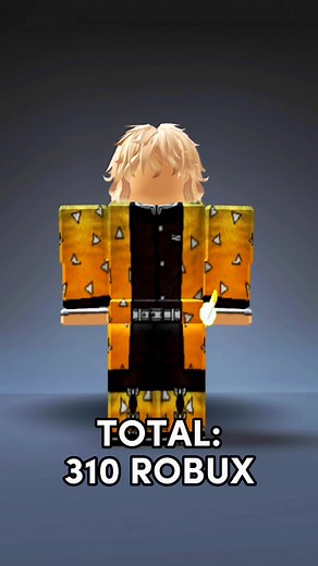 Create Zenitsu Avatar in Roblox - Easy Tutorial