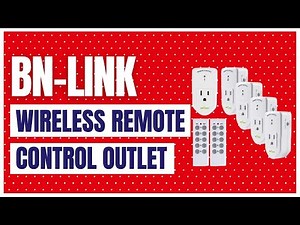 BN-LINK ES1513-5-2 Wireless Remote Control Outlet with Extra Long Range