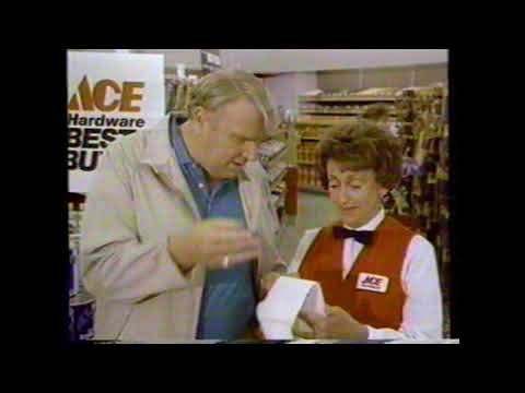 1988 Ace Hardware "John Madden - Ace is the place" TV Commercial