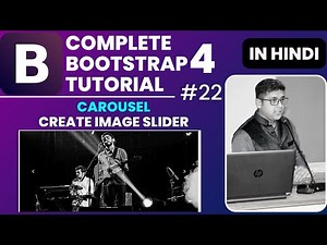 Bootstrap 4 Carousel | Create Image Slider in Bootstrap 4 | Bootstrap 4 Tutorial in Hindi 22