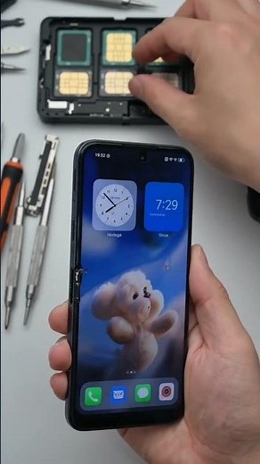 how to put a SIM card in Samsung phone #smartphone #tech #how