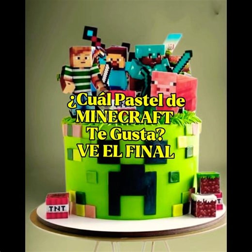 💚MINECRAFT👦🏻Un mundo de bloques IDEAS DE PASTELES DE MINECRAFT🟩 Minecraft Cake Ideas Compilation