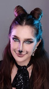 1.1K views · 1.5K reactions | Maquillaje Gatito Negro ‍⬛ #blackcatmakeup #maquillaje #gatonegro #maquillaje #tutorial #halloweenmakeup | Mar Roffi | Facebook