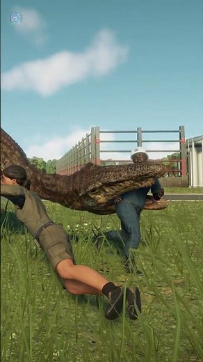 Baryonyx's escape is a disaster 🦖 Jurassic World Evolution 2