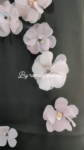 Bunga 3d . #reel #fyp #sewing | Afri Nola