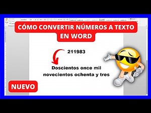 How to Convert Numbers to Text in Word