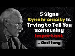 5 Signs Synchronicity Is Trying to Tell You Something Important || carl jung