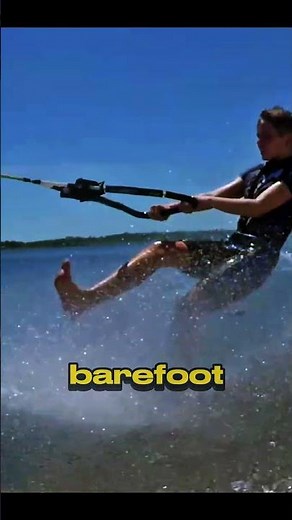 Why This Barefoot Water Ski Trick Went Terribly Wrong 😱