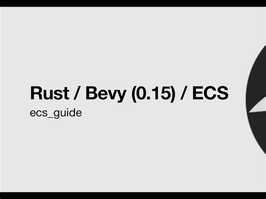 [ECS] ecs_guide,一个完整的ECS例子
