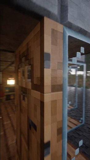 Minecraft Cozy Remote House🏠 #minecraft #shorts #gaming